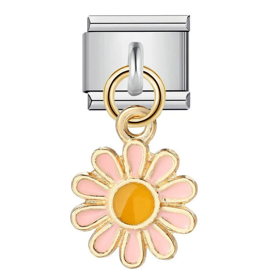 Tournesol rose pendant