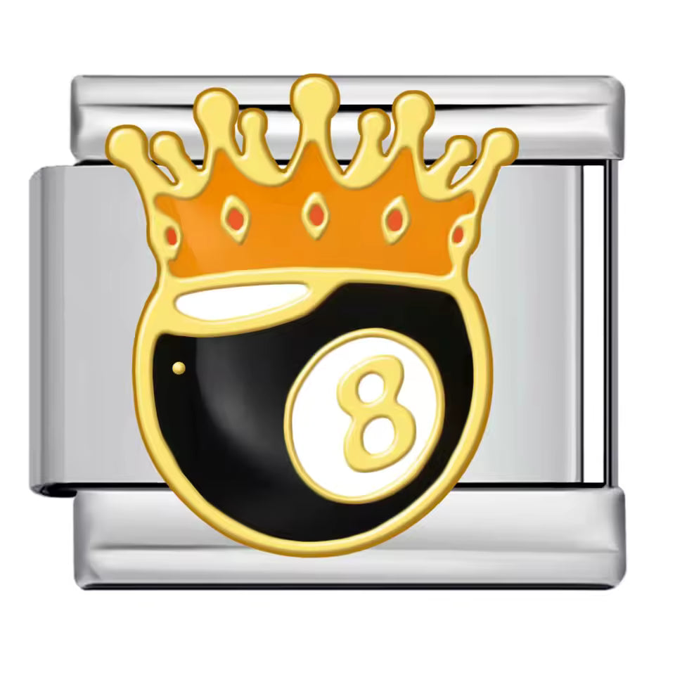 Boule de billard 8