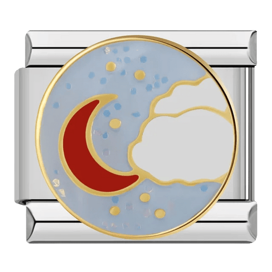 Lune et étoiles