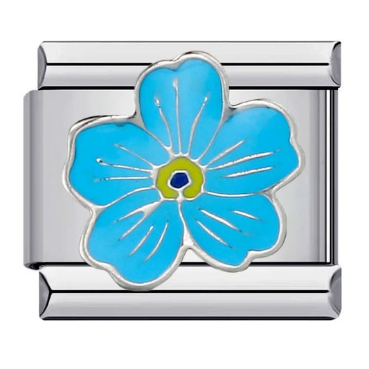 Fleur bleue tropicale